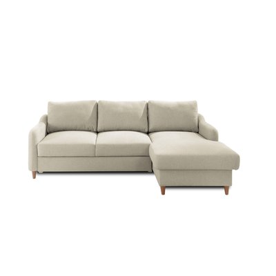 Canapé d'Angle Convertible en Tissu 4 places - WILL LISA DESIGN