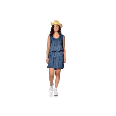 Robe en Coton, Manches courtes & Col V VON DUTCH