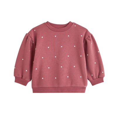 Sweat en molleton Rose PETIT BEGUIN