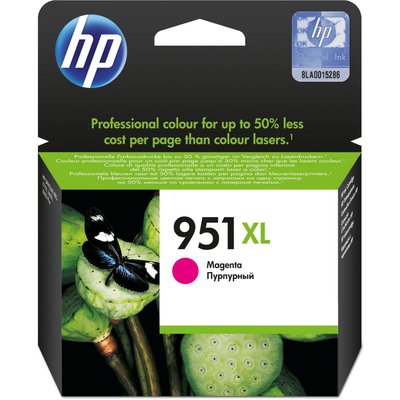 Cartouche d'encre N°951XL magenta HP