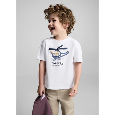 T-shirt coton relief MANGO BABY