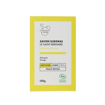 Savon, saponification à froid  Le Saint Bernard CLEMENCE ET VIVIEN