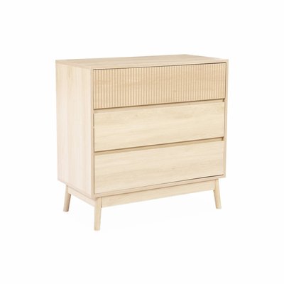 Commode effet bois 3 tiroirs LINEAR SWEEEK