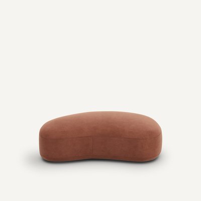 Poef in fluweel, Rosebury design E.Gallina AM.PM