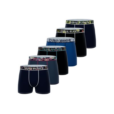 Lot de 6 Boxers coton SERGE BLANCO