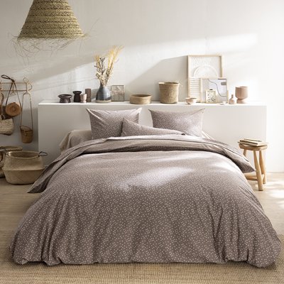 Parure de lit Housse de couette + taies carrées en bambou, ALICE ORIGIN