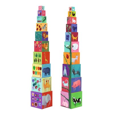 Cubes Premier âge Nature et Animaux DJECO