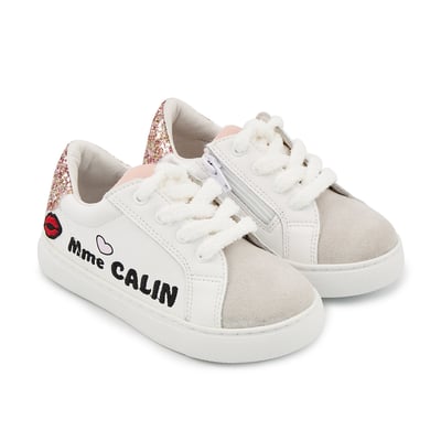 Baskets Enfant En Cuir Mini Simone Monsieur Madame Calin BONS BAISERS