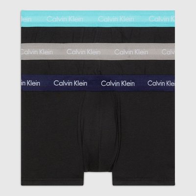 Pack of 3 Hipsters in Stretch Cotton Mix CALVIN KLEIN UNDERWEAR