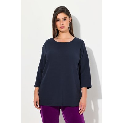 Sweat-shirt à col rond et manches 3/4 ULLA POPKEN
