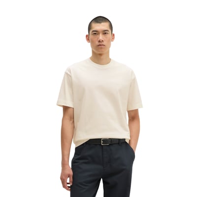 T-shirt relaxed en jersey de coton bio épais MARC O'POLO