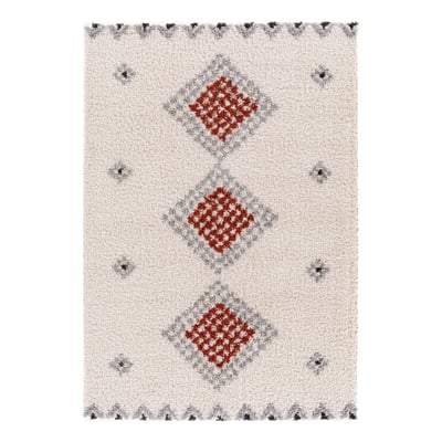 Tapis shaggy doux et moelleux à poils longs TESSERA AFK LIVING