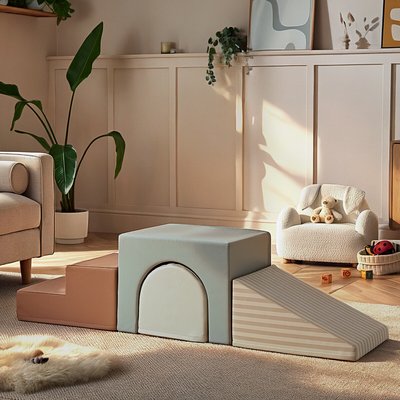 Soft Play 4-Piece Climbing Block Set CUDDLECO