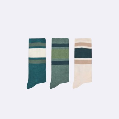 Chaussettes de sport coton SPORT SOCKS X3 FAGUO