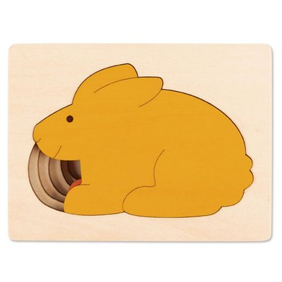 Puzzle 5 lapins en 1 HAPE TOYS