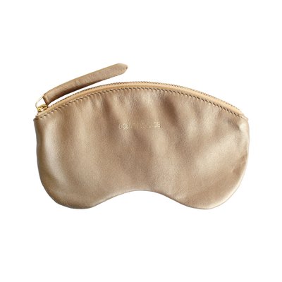 Etui à lunettes en cuir lisse GOLDEN VINTAGE OH MY BAG