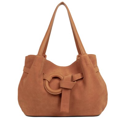 Sac à main HARMONY SUEDE SEQUOIA