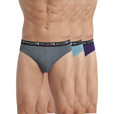 Lot de 3 slips Coton Stretch DIM
