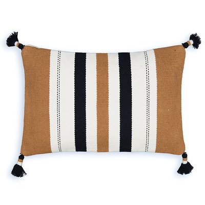 Housse coussin rayée rectangulaire, Palia LA REDOUTE INTERIEURS
