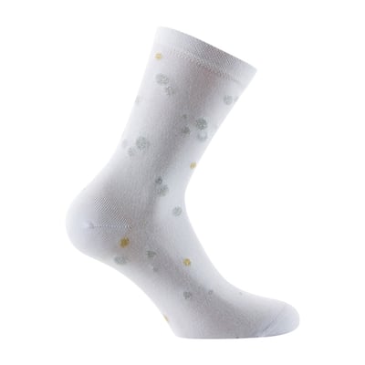 Socquettes femme All over Pois Coton majoritaire KINDY