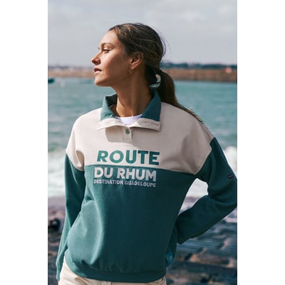 Sweat col camionneur - coton ARMOR-LUX