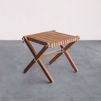 Table basse de jardin en teck blanc Relax WANDA COLLECTION
