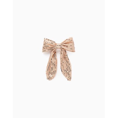 Barrette avec Noeud et Paillettes ZIPPY