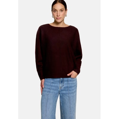 Pull-over en maille à manches chauve-souris ZERO