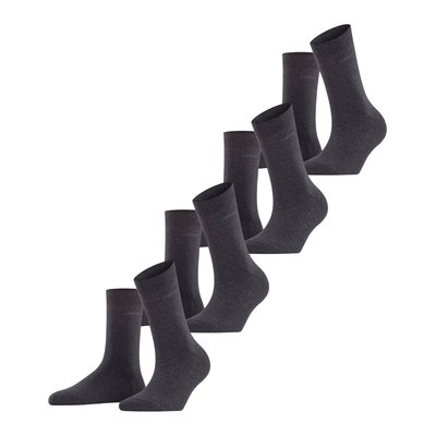 Chaussettes Solid 4-Pack Coton (biologique) Opaque ESPRIT
