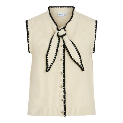 Gilet sans manches avec nœud VILA