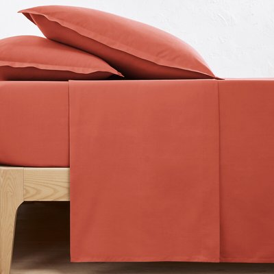 Drap plat uni en percale de coton bio Scenario LA REDOUTE INTERIEURS
