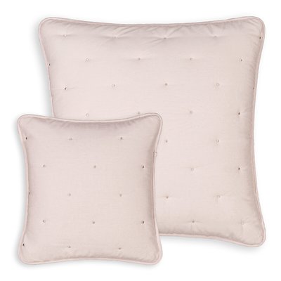 Housse de coussin matelassé coton carrée, Aéri LA REDOUTE INTERIEURS