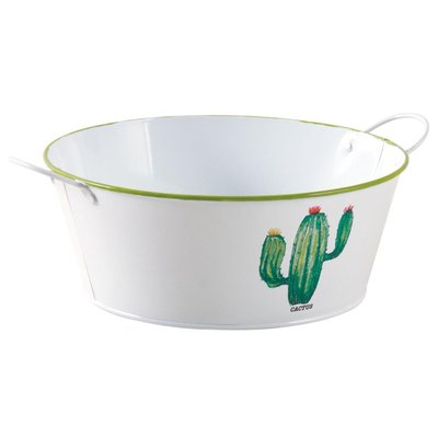 Corbeille ronde en métal laqué Cactus AUBRY GASPARD