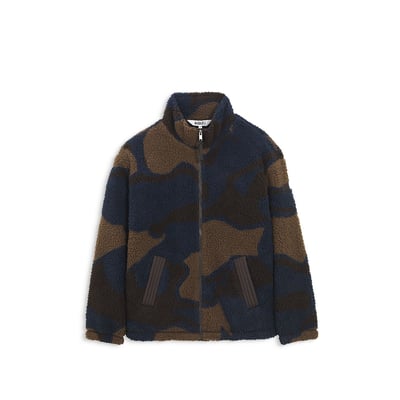 Veste zippée imprimée en sherpa AIGLE