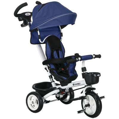 Tricycle pour enfants PP Rose HOMCOM