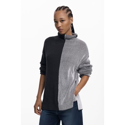 Pull bicolore à rayures DESIGUAL
