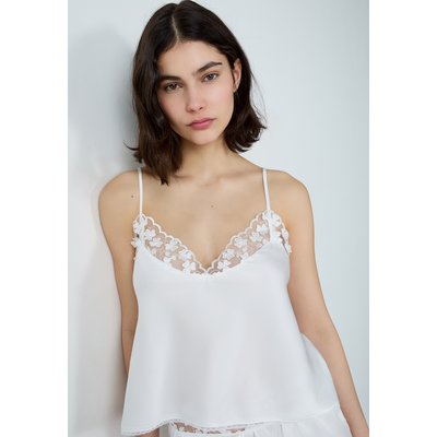 Caraco satiné détails dentelle AMOUR ETAM