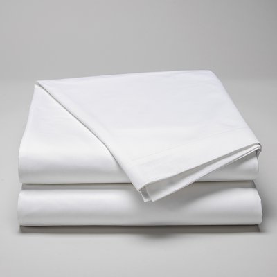 Drap plat satin de coton égyptien 240 fils - 600tc NEW YORK COTTON & CO