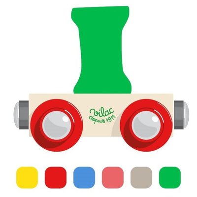 Lettre wagon VILAC