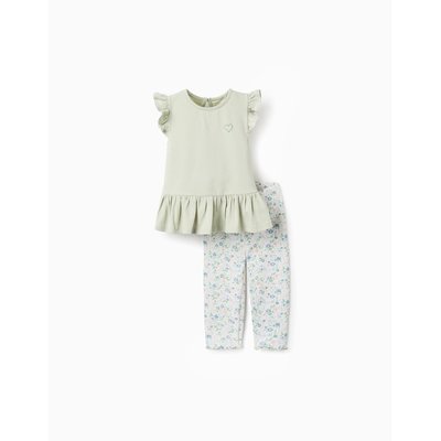 Top + Legging Côtelé Floral ZIPPY