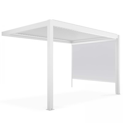 Pergola bioclimatique OIA 3x4m et Stores SPARTE OVIALA
