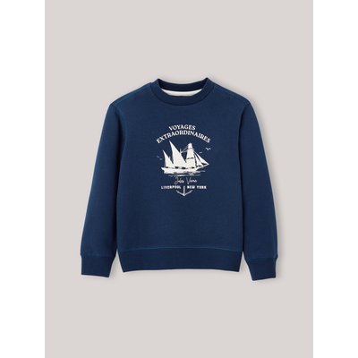 Sweat  Jules Verne en coton biologique CYRILLUS