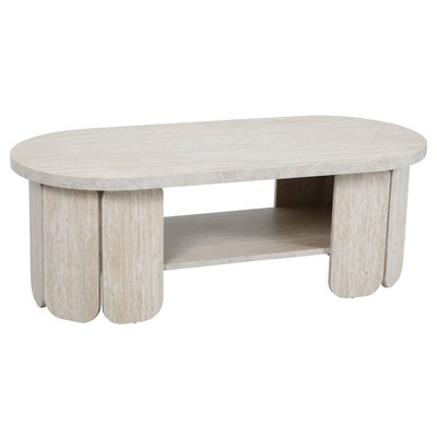 Table basse en MDF décor mélaminé, MOLLY OVIALA