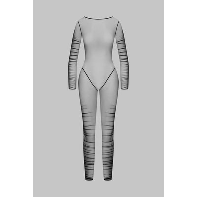 Catsuit manches longues dos nu NUIT FAUVE MAISON CLOSE