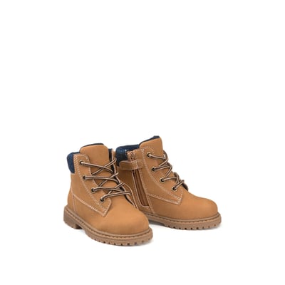Bottines zippées et à lacets LA REDOUTE COLLECTIONS