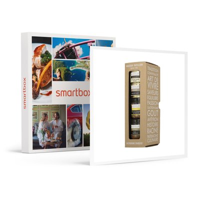 Assortiment de terrines coffret bio livré à domicile- SMARTBOX - Coffret Cadeau Gastronomie SMARTBOX