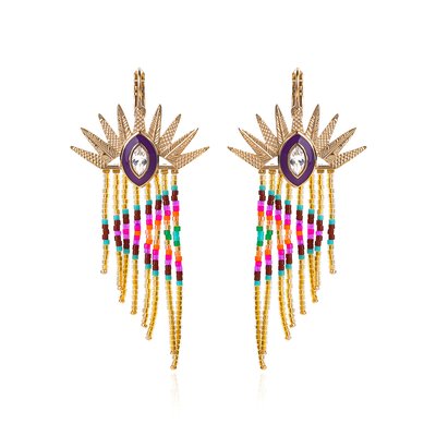 Boucles d'oreilles avec chaînes de perles pendantes pour oreilles percées VISTA HIPANEMA