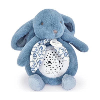 Veilleuse musicale lapin avec projection DOUDOU ET COMPAGNIE