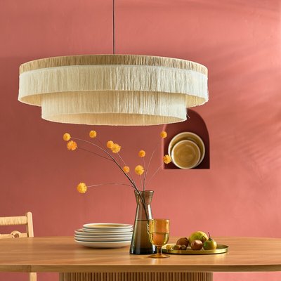 Suspension frangée en raphia Ø86 cm, Kavi LA REDOUTE INTERIEURS