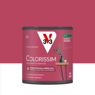 Peinture intérieure murale Colorissim Satin, Les roses V33